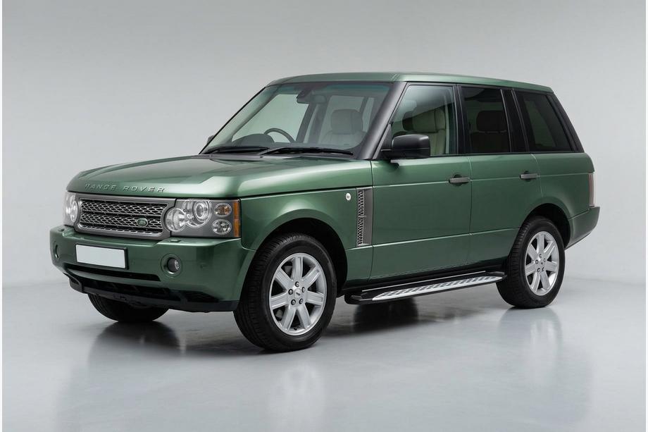 Range Rover III L322 2002-2012 Estribos Laterales Shining V1 (2 uds., Aluminio) Image