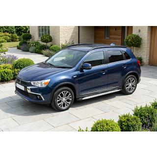 Estribos Laterales Shining V1 (2 uds., Aluminio) Mitsubishi ASX 2010-2023 foto 1