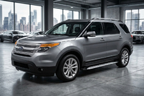 Ford Explorer 2011-2019 Estribos Laterales Shining V1 (2 uds., Aluminio) foto 1