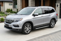 Honda Pilot 2015-2022 Estribos Laterales Shining V1 (2 uds., Aluminio) foto 1