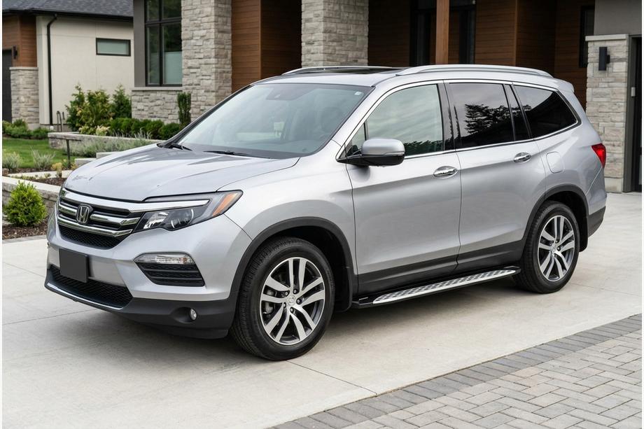 Honda Pilot 2015-2022 Estribos Laterales Shining V1 (2 uds., Aluminio) Image