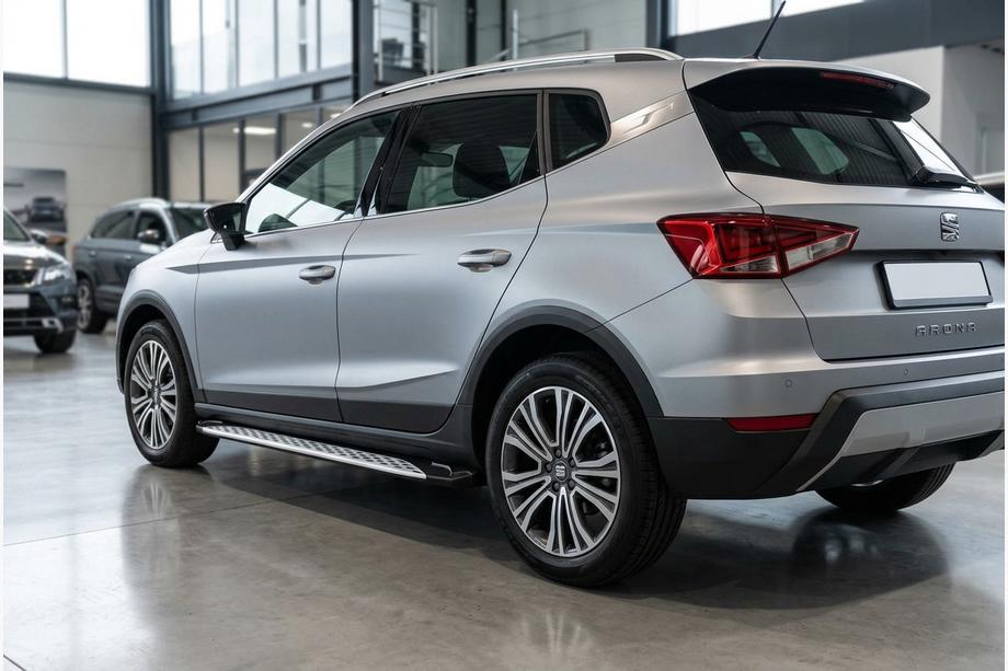 Seat Arona 2017- Estribos Laterales Shining V1 (2 uds., Aluminio) Image