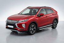 Mitsubishi Eclipse Cross 2017- Estribos Laterales Shining V1 (2 uds., Aluminio) foto 1