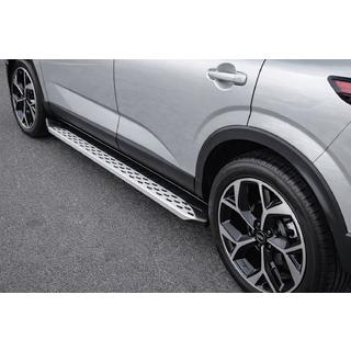 Estribos Laterales Shining V1 (2 uds., Aluminio) Nissan Qashqai 2021- foto 1
