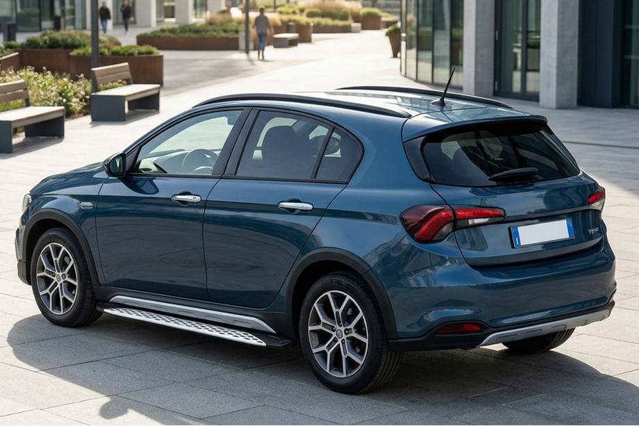 Fiat Tipo Cross 2021- Estribos Laterales Shining V1 (2 uds., Aluminio) Image