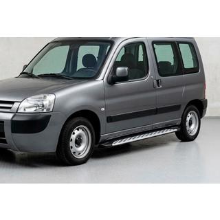 Estribos Laterales Shining V1 (2 uds., Aluminio) Peugeot Partner 1996-2008 foto 1