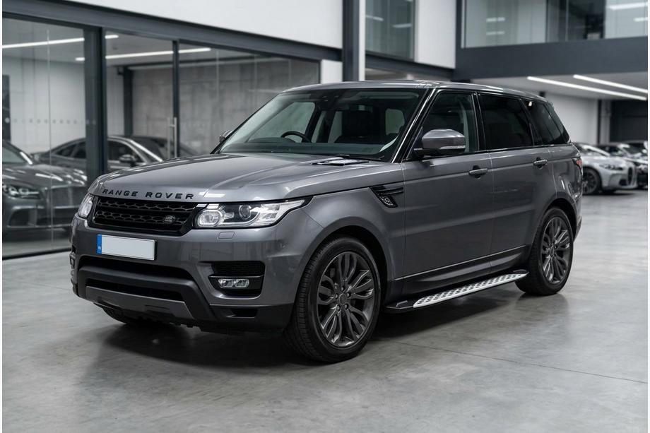 Range Rover Sport 2014-2022 Estribos Laterales Shining V1 (2 uds., Aluminio) Image