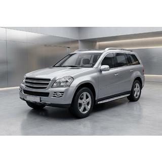 Estribos Laterales Shining V1 (2 uds., Aluminio) Mercedes GL class X164 2006-2012 foto 1
