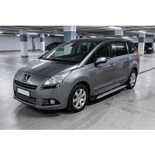 Estribos Laterales Shining V1 (2 uds., Aluminio) Peugeot 5008 2009-2016 foto 1