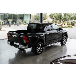 Estribos Laterales Shining V1 (2 uds., Aluminio) Toyota Hilux 2015- foto 1