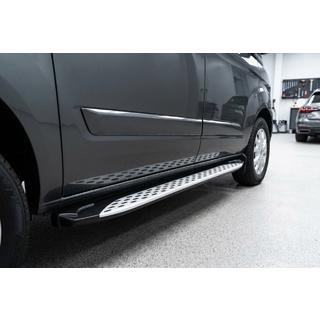 Estribos Laterales Shining V1 (2 uds., Aluminio) Ford Custom 2013-2022 foto 1