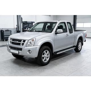 Estribos Laterales Shining V1 (2 uds., Aluminio) Isuzu D-Max 2002-2011 foto 1