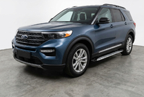 Ford Explorer 2019- Estribos Laterales Shining V1 (2 uds., Aluminio) foto 1