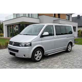 Estribos Laterales Shining V1 (2 uds., Aluminio) Volkswagen T5 2010-2015 foto 1