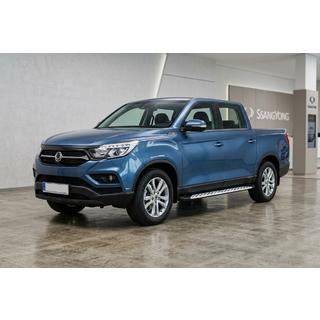 Estribos Laterales Shining V1 (2 uds., Aluminio) SsangYong Musso ІІ 2018- foto 1