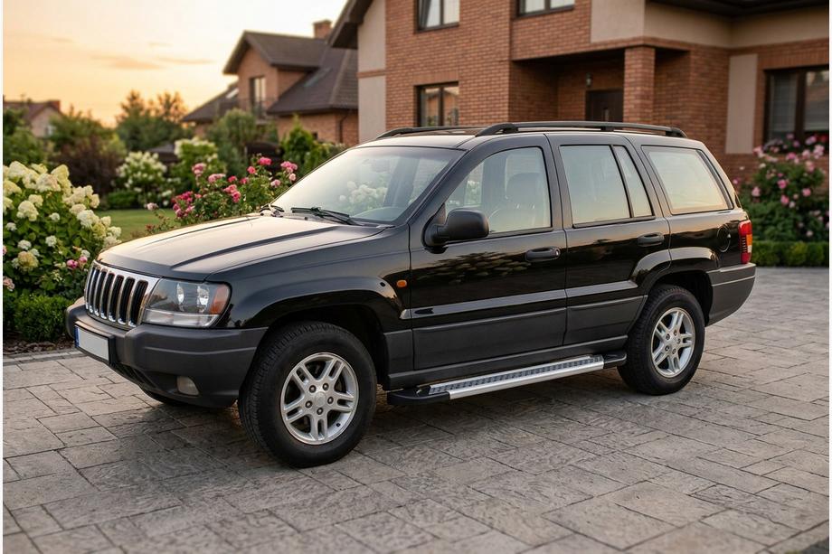 Jeep Grand Cherokee WJ 1999-2004 Estribos Laterales Vision New Grey (2 uds., Aluminio) Foto 1