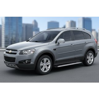 Estribos Laterales Shining V1 (2 uds., Aluminio) Chevrolet Captiva 2006-2019 foto 1