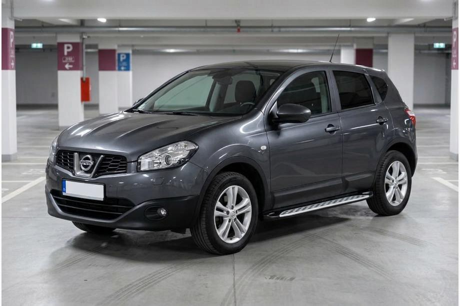 Nissan Qashqai 2010-2014 Estribos Laterales Shining V1 (2 uds., Aluminio) Foto 1