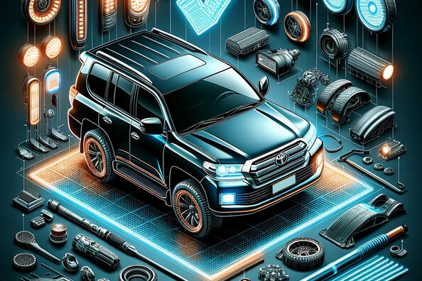 Cómo elegir componentes de calidad para el rediseño del Toyota Land Cruiser 200 Foto 2