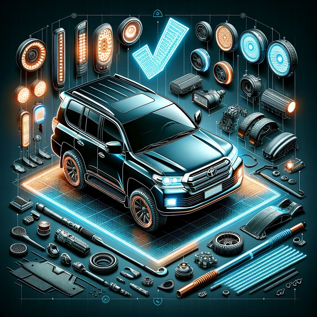 Evitar la compra de componentes de baja calidad para el Toyota Land Cruiser 200