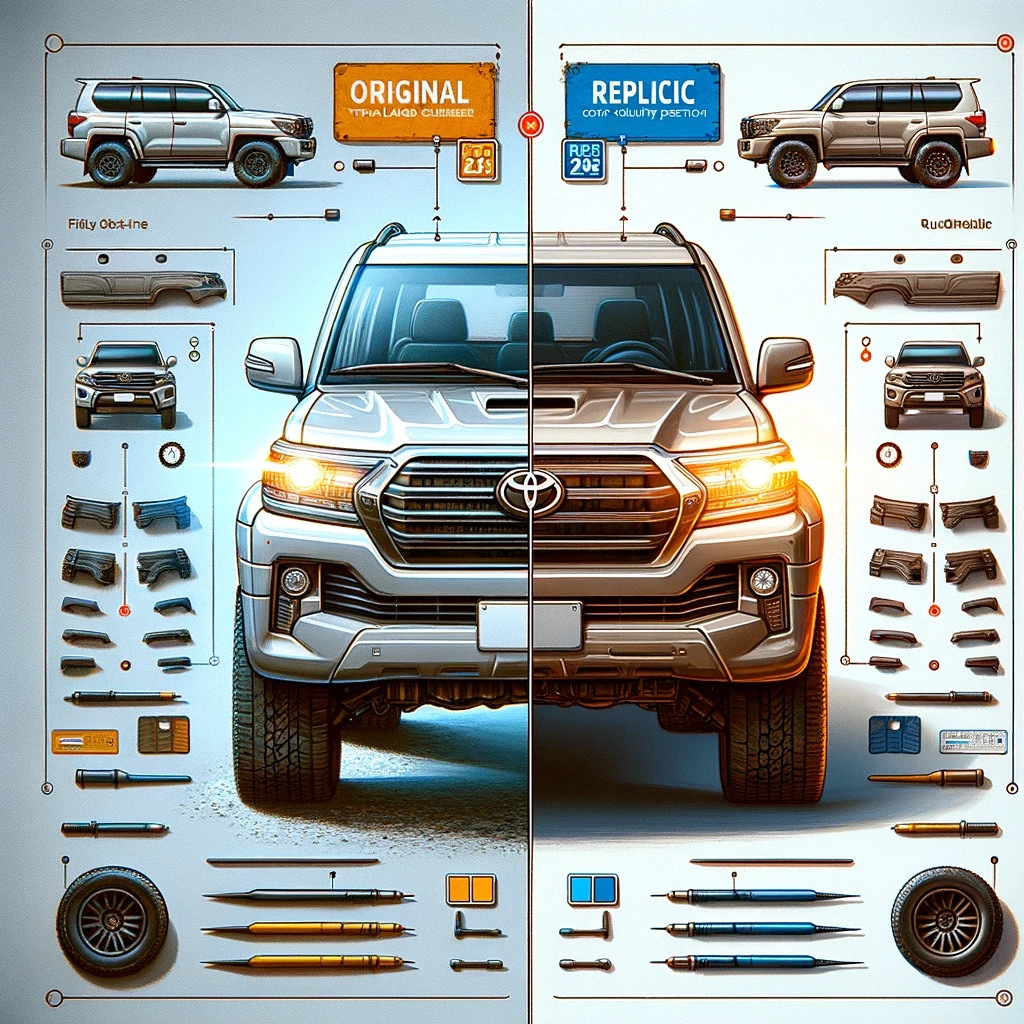 Kits de carrocería originales versus réplicas para Toyota Land Cruiser 200: ¿Cuál es mejor?