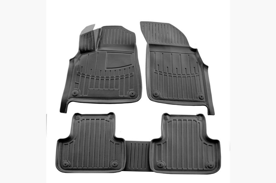Audi Q8 2018- Alfombrillas de goma Stingray 3D (5 uds, poliuretano) Image