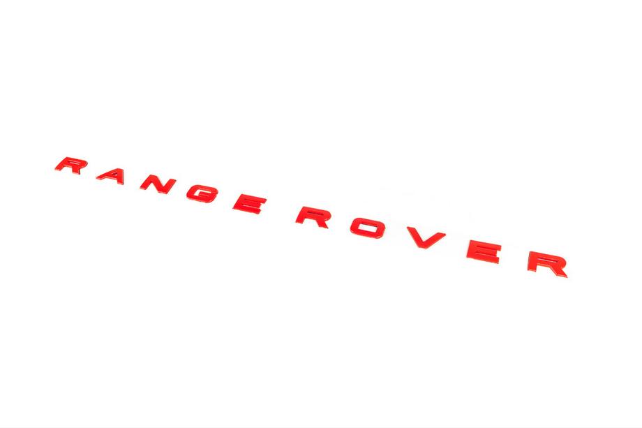 LandRover Inscripción roja (Tipo-5) Foto 1