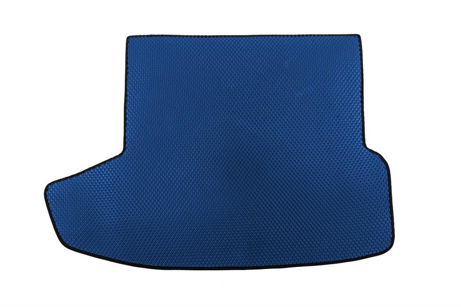Tesla Model S 2012– Alfombrilla de maletero trasera EVA (2021+, Azul) Image