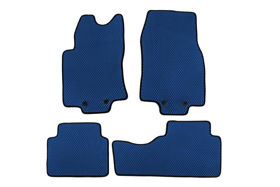 Renault Koleos 2016-2024 Alfombrillas EVA (Azul) Image
