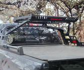 Toyota Tundra 2007-2021 Barra antivuelco con cesta Dakar (para cubiertas enrollables) foto 2