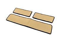 Ford Transit 2014- Alfombrillas para umbrales EVA (3 uds, Beige) foto 2