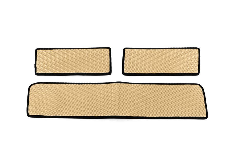 Ford Transit 2014- Alfombrillas para umbrales EVA (3 uds, Beige) Image
