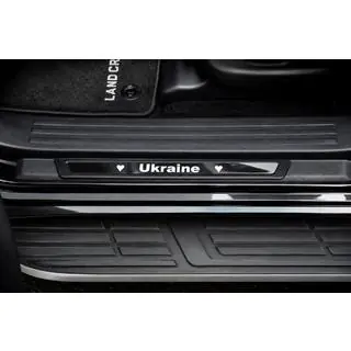 Protector de estribos (Ukraine, 4 uds, acero inoxidable) foto 4