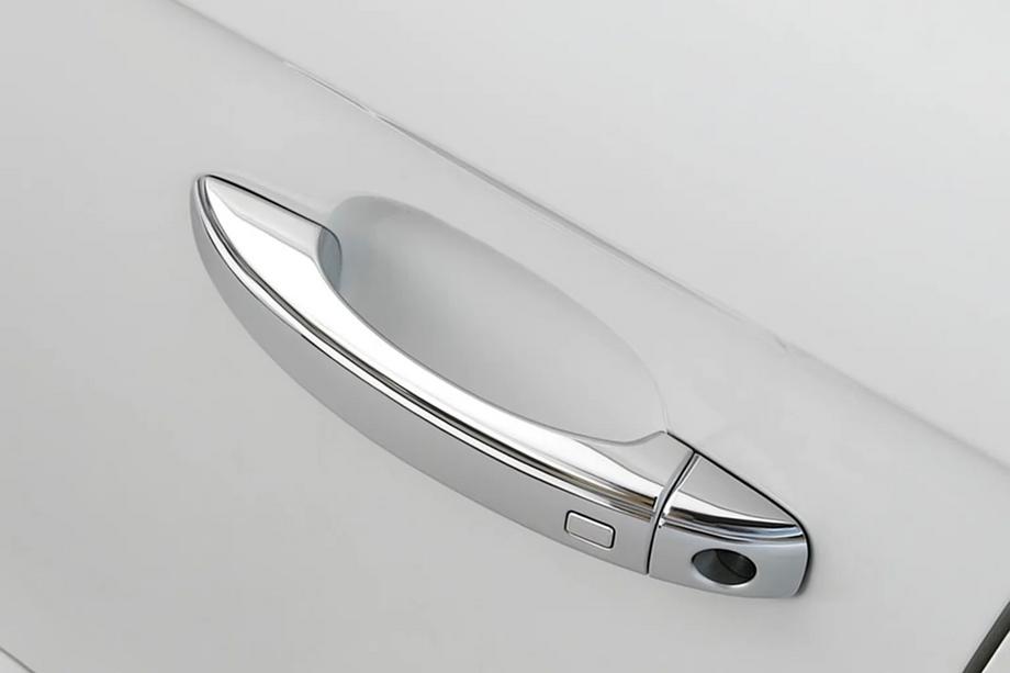 Audi Q3 2011-2019 Cubiertas de Manijas de Puerta Cromadas con Botones (4 uds., Acero Inoxidable) Image