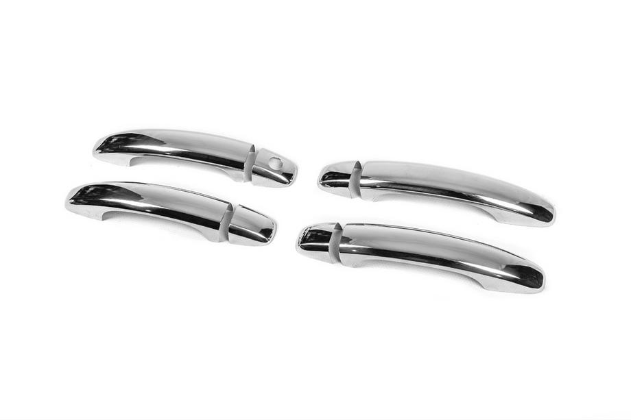 Audi Q5 2008-2017 Cubiertas cromadas para manijas sin botones (4 uds., acero inoxidable) Foto 4