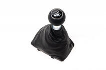 Audi A4 B7 2004-2008 Pomo de cambio + Funda de palanca (Polipiel) 5 Velocidades foto 1