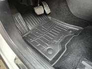 Mercedes EQB 2021- Alfombrillas de goma Stingray 3D (2 uds, poliuretano) foto 3