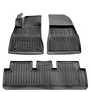 Alfombrillas de goma Stingray 3D (Highland 2023-, 3 uds.) Tesla Model 3 2017-