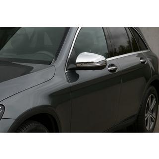 Cubiertas de Espejos (2 uds, Acero Inoxidable) Mercedes GLC X253 2015-2022 foto 1