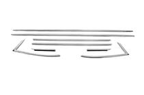 Opel Astra K 2016-2021 Molduras de ventanas (HB) (8 uds, acero inoxidable) foto 2