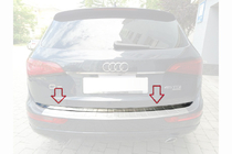 Audi Q5 2008-2017 Moldura maletero acero inoxidable foto 1