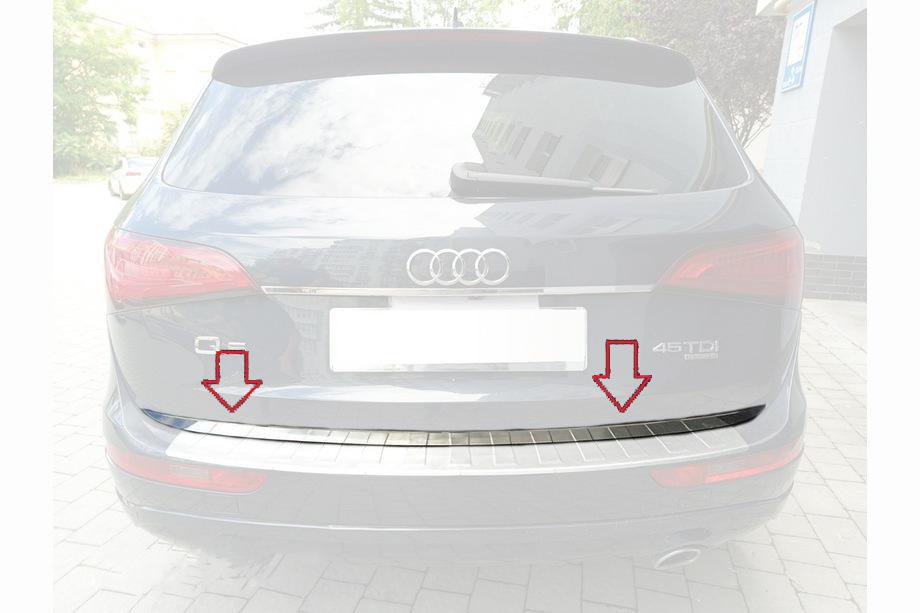 Audi Q5 2008-2017 Moldura maletero acero inoxidable Image