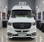 Mercedes Sprinter W907/W910 2018- Parachoques delantero con rejilla V2 (AMG) foto 6