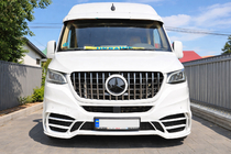 Mercedes Sprinter W907/W910 2018- Parachoques delantero con rejilla V2 (AMG) foto 3