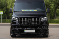 Mercedes Sprinter W907/W910 2018- Parachoques delantero con rejilla V2 (AMG) foto 9