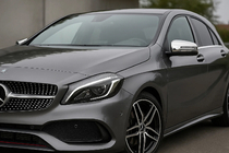 Mercedes A-class W176 2012-2018 Cubiertas de Espejos (2 uds, Acero Inoxidable) foto 1