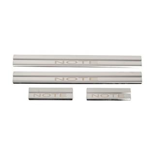 Cubiertas de Umbral (4 uds, Acero Inoxidable) foto 1