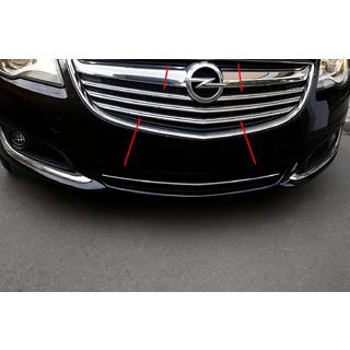 Cubiertas de Parrilla Cromadas (2014-2017, Acero Inoxidable) Opel Insignia 2008-2017 foto 1