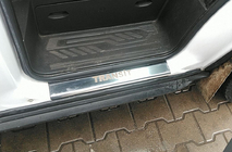 Ford Transit 2014- Cubiertas de Umbral (2 uds, Acero Inoxidable) foto 1