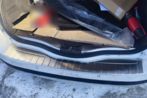 Ford Mondeo 2014-2022 Protector de parachoques trasero Carmos (SW, acero inoxidable) foto 1